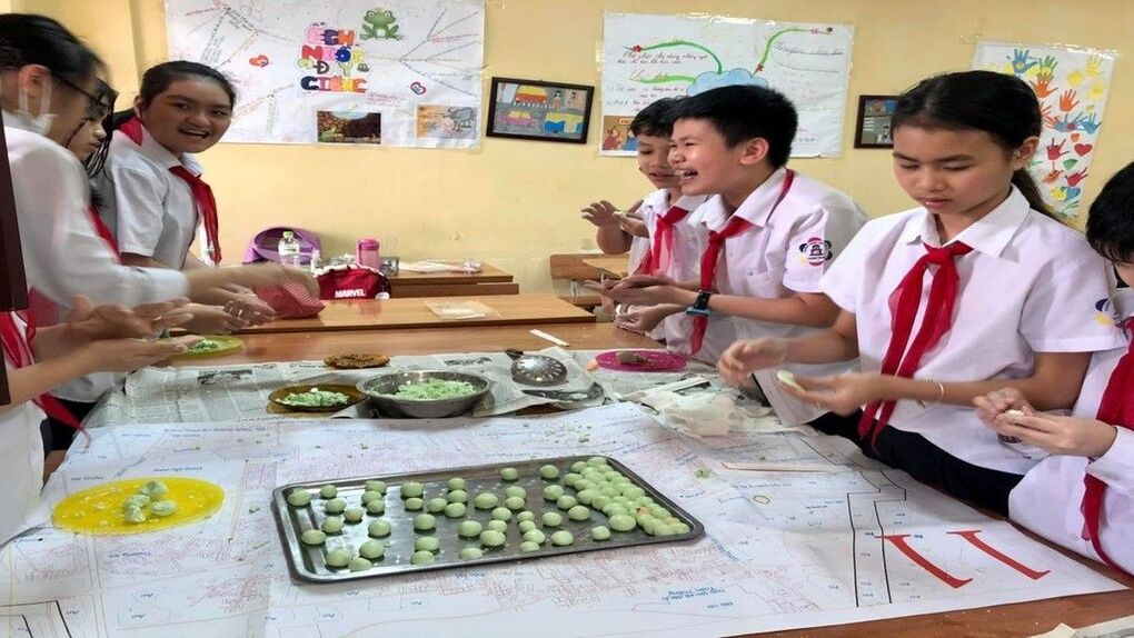 Ngày Tết Hàn thực ở lớp 6A4 của chúng mình…