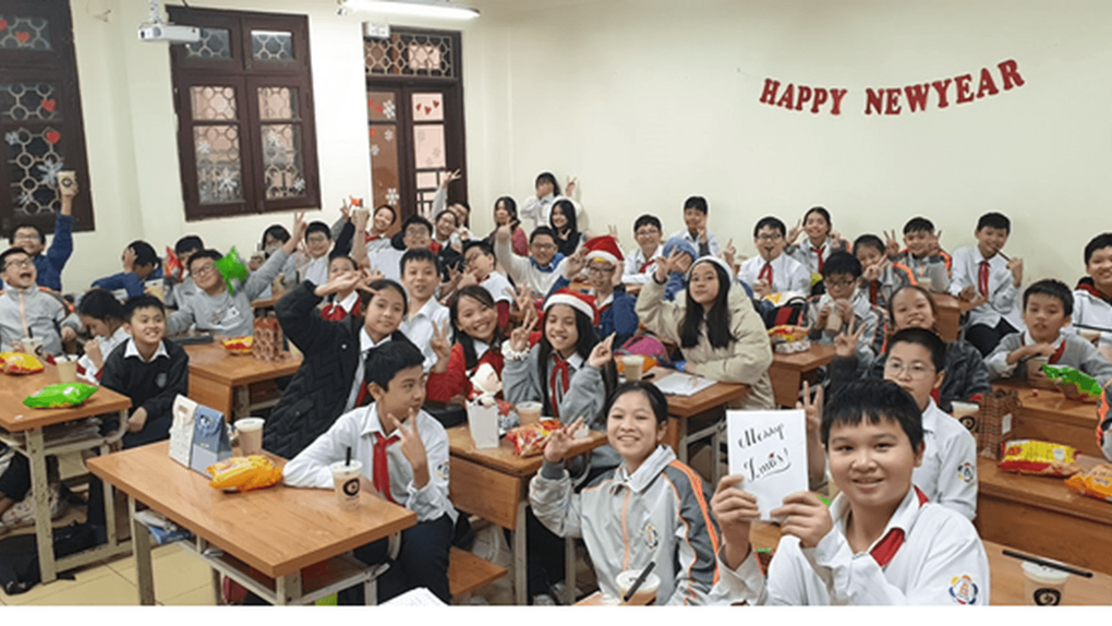 Tự hào em là học sinh lớp Toán – Tiếng Anh trường THCS Thành Công!