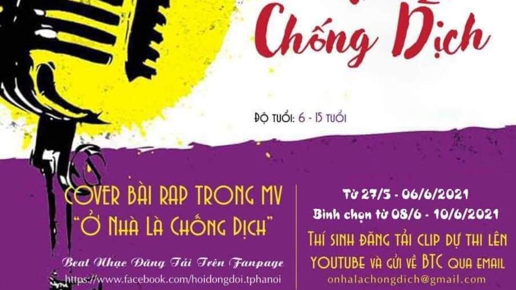 Cuộc thi "Rapkids, 2021" phiên bản thiếu nhi Thủ đô