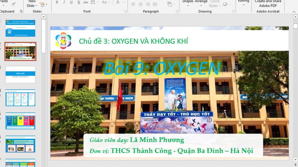 Môn Khoa học Tự nhiên 6 – Cơ hội thay đổi, sáng tạo dành cho các thầy cô của tổ Tự nhiên 2 - Trường THCS Thành Công
