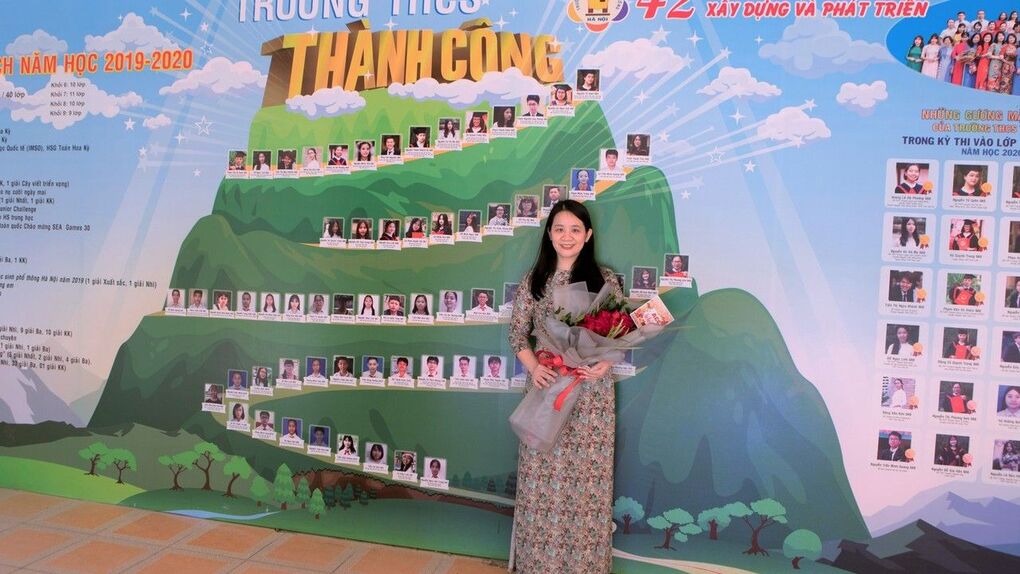 Trường THCS Thành Công chào đón Phó Hiệu trưởng mới