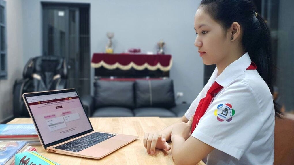 Chúng em cùng thi “Tìm hiểu luật trẻ em”
