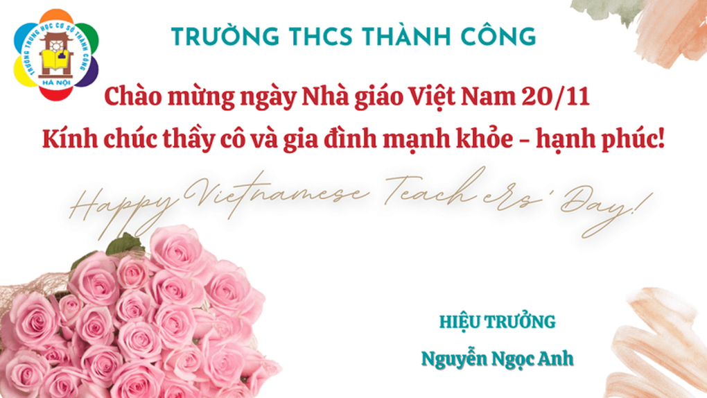 Tri ân các thế hệ nhà giáo lão thành trường THCS Thành Công