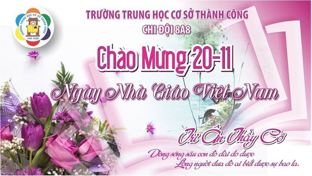 Những món quà ý nghĩa chúc mừng thầy cô nhân ngày 20-11