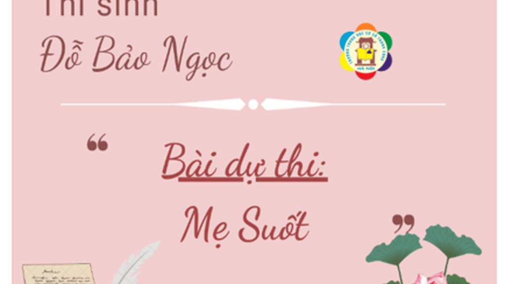 Cô học trò nhỏ trường THCS Thành Công với giải thưởng cuộc thi “Việt nữ anh hùng"