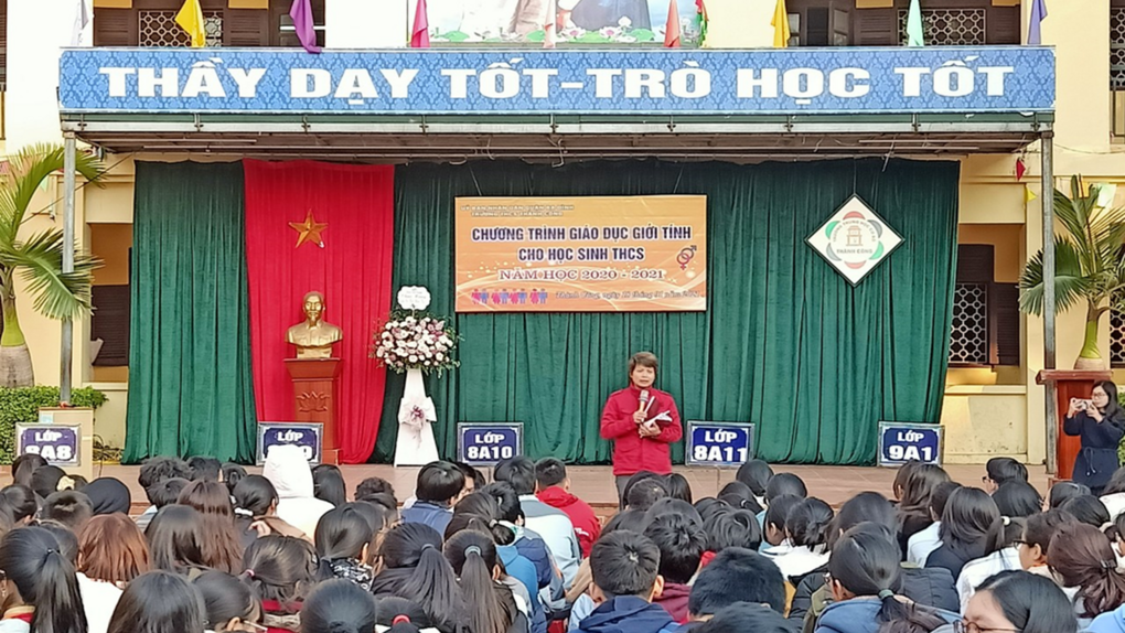 Trường THCS Thành Công thực hiện chương trình Giáo dục giới tính cho học sinh năm học 2020-2021