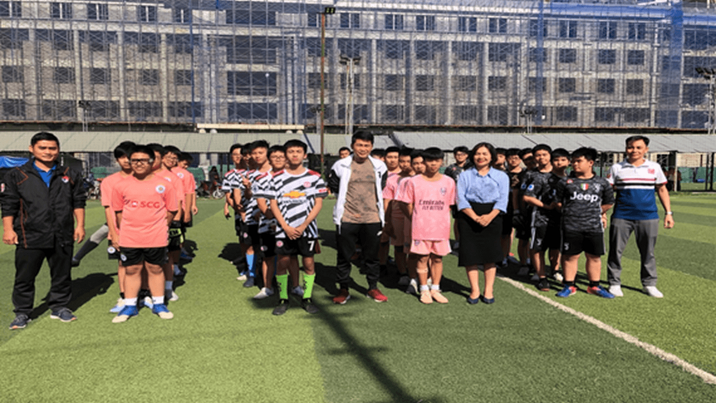 Giải bóng đá học sinh THCS Thành Công năm học 2020 - 2021