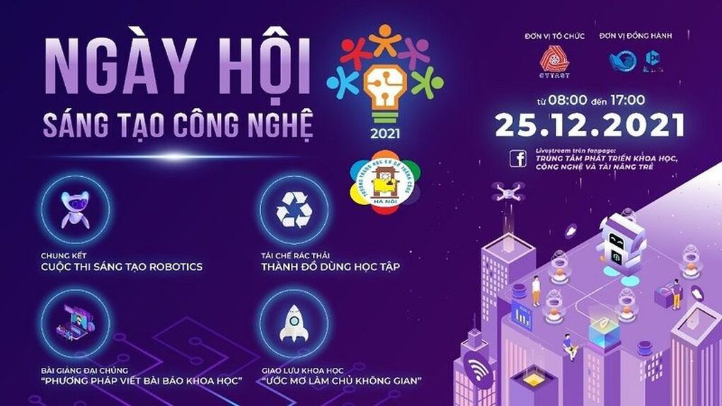 Liên đội trường THCS Thành Công hưởng ứng "Ngày hội Sáng tạo - Công nghệ năm 2021"