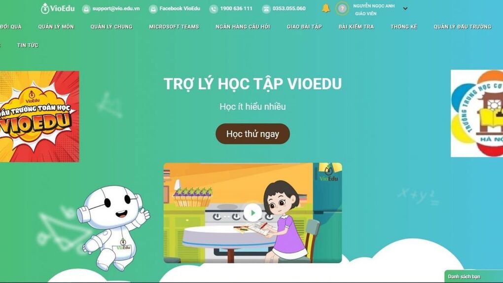 Cuộc thi “ĐẤU TRƯỜNG TOÁN HỌC” – VÒNG CHUNG KẾT CẤP TRƯỜNG – Ai sẽ là “đấu sĩ” đại diện trường THCS Thành Công trong vòng chung kết cấp Quận?