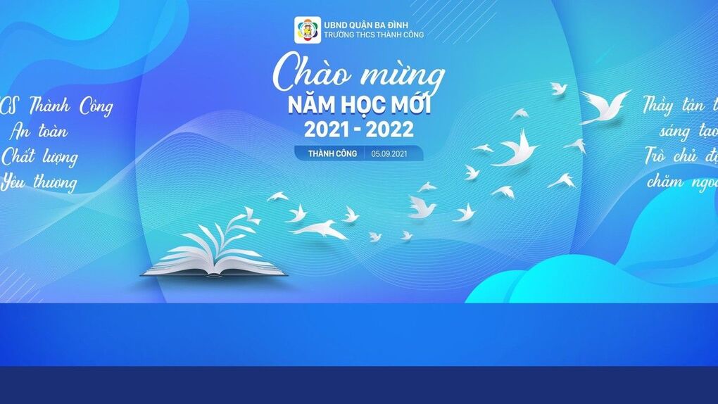 Thầy trò trường THCS Thành Công hân hoan đón chào năm học mới bằng một lễ khai giảng vô cùng đặc biệt