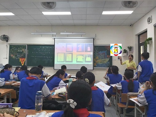 Giờ học Mỹ Thuật lớp em!