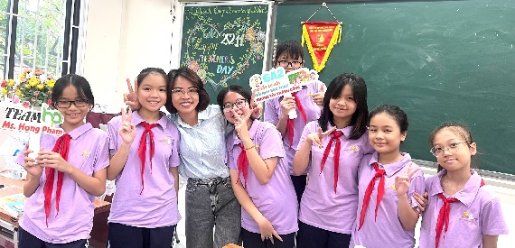 Tự hào là học sinh lớp 6A2 trường THCS Thành Công