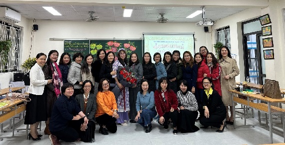 Trường THCS Thành Công thực hiện thành công chuyên đề cấp Quận môn Ngữ Văn lớp 9