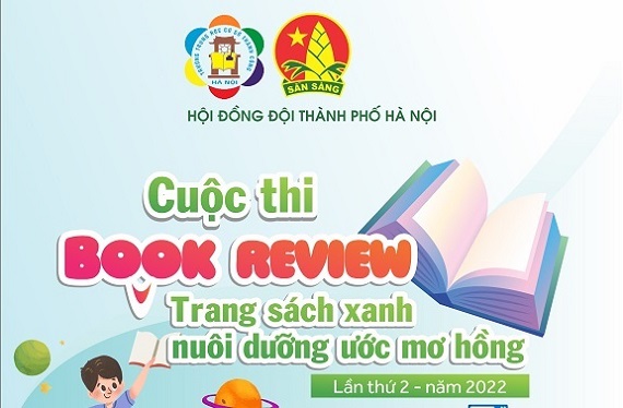 Ban phụ trách đội trường THCS Thành Công phát động cuộc thi "BOOK REVIEW" năm 2022