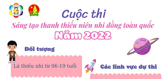 Ban phụ trách đội trường THCS Thành Công phát động cuộc thi "Sáng tạo thanh thiếu niên nhi đồng toàn quốc" năm 2022
