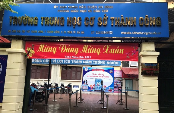 Trường THCS Thành Công- Tất cả đã sẵn sàng đón học sinh trở lại!