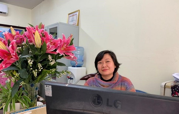 Cô giáo chủ nhiệm lớp tôi
