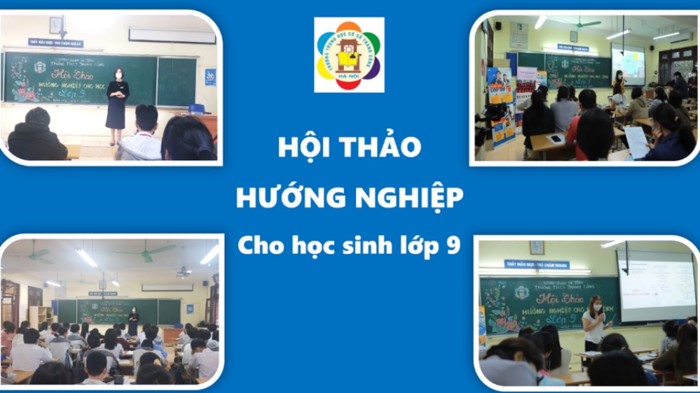 Hội thảo “Hướng nghiệp cho học sinh lớp 9” của trường THCS Thành Công - Nhà trường cùng gia đình định hướng tương lai cho các con!