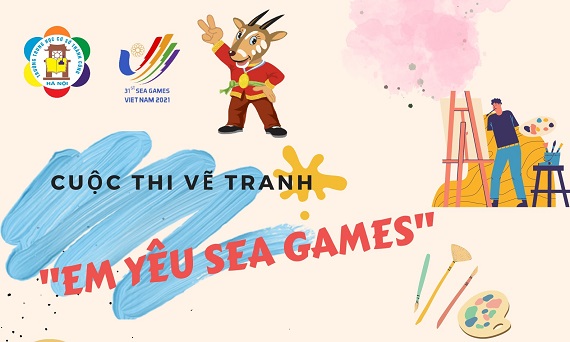 BPT Trường THCS Thành Công phát động cuộc thi vẽ tranh chủ đề "EM YÊU SEAGAMES" đến các khối 6,7, 8 khuyến khích khối 9.
