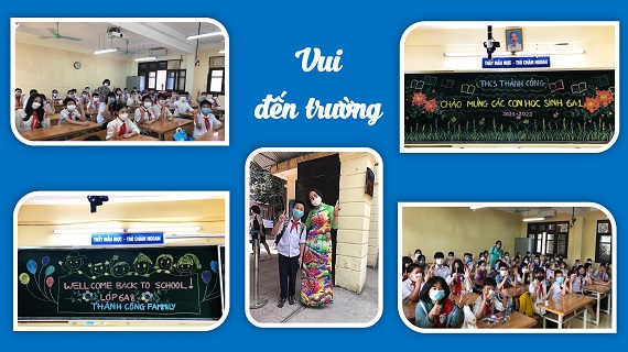 Nao nức, phấn khởi – Chúng em đã được đến trường