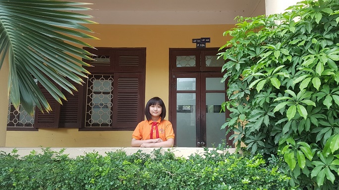 Cô bé với mơ ước làm hoạ sĩ