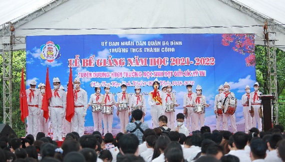 Lễ bế giảng năm học 2021 - 2022 đầy ý nghĩa của trường THCS Thành Công