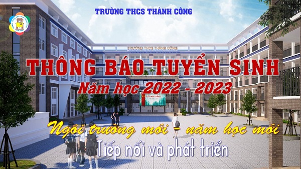 THÔNG BÁO: Tuyển sinh lớp 6 năm học 2022 – 2023