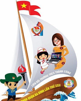 Liên đội trường THCS Thành Công chào mừng đại hội đoàn TNCS Hồ Chí Minh quận Ba Đình lần thứ XXII
