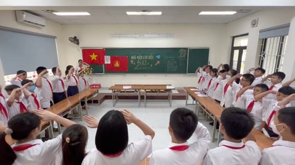 Nhật kí của một học sinh về Đại hội Chi đội lớp 6A2