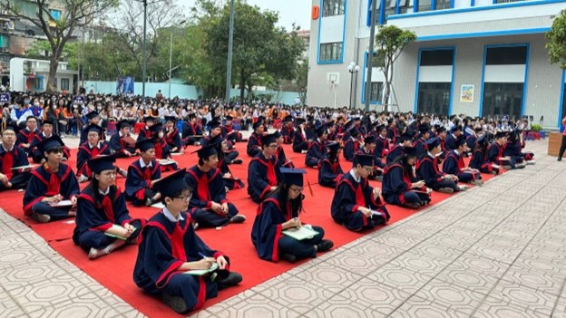 Sôi nổi cuộc thi Rung chuông vàng của trường THCS Thành Công