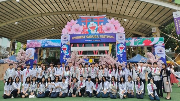 Một buổi trải nghiệm đáng nhớ tại ngày hội văn hóa Nhật cùng tập thể lớp 9A10