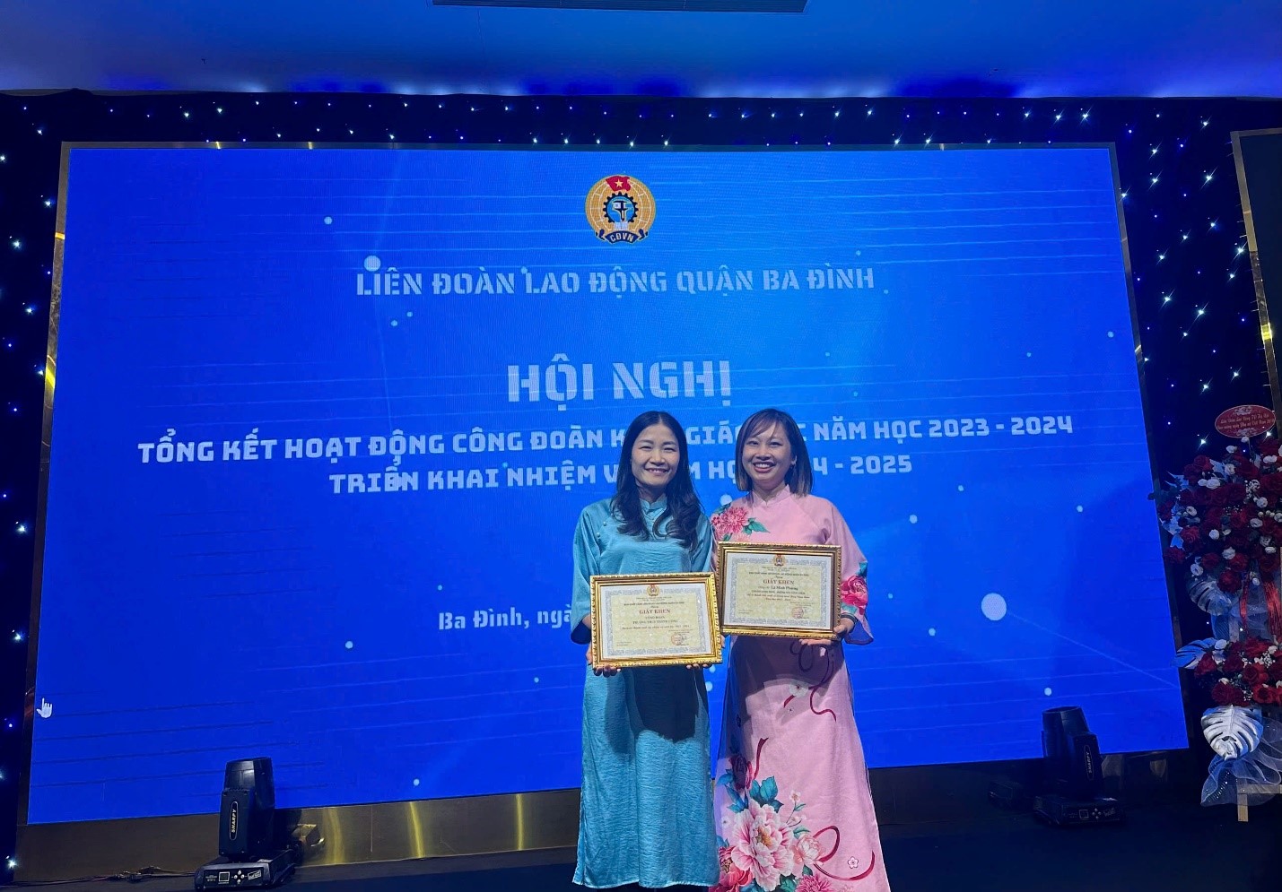 Náo nức tin vui của công đoàn trường THCS Thành Công