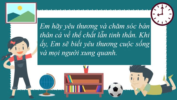 Tiết học hoạt động trải nghiệm “”Chăm sóc cuộc sống cá nhân” - Một tiết học đang nhớ của lớp em