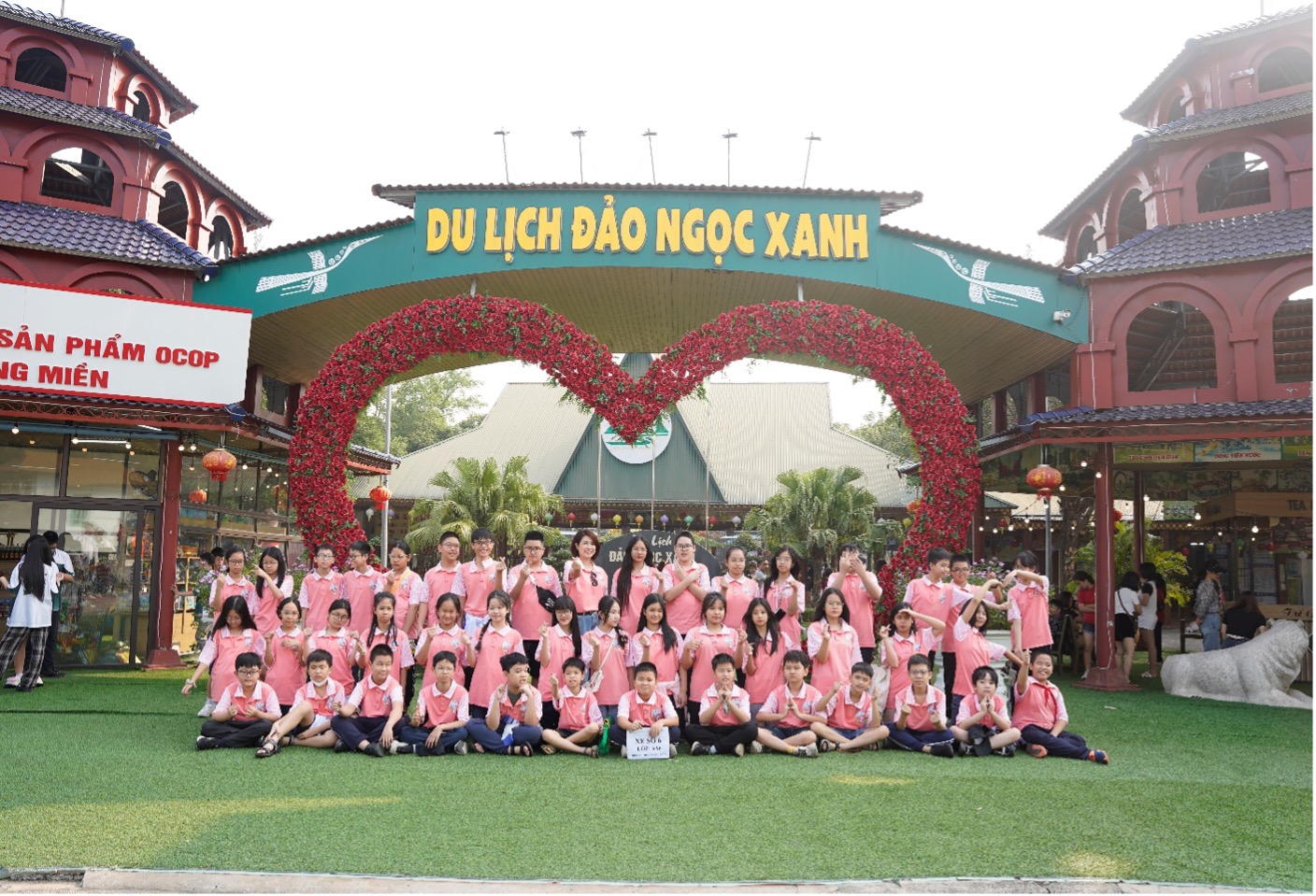 Học sinh trường THCS Thành Công với một ngày trải nghiệm tại khu du lịch Đảo Ngọc Xanh