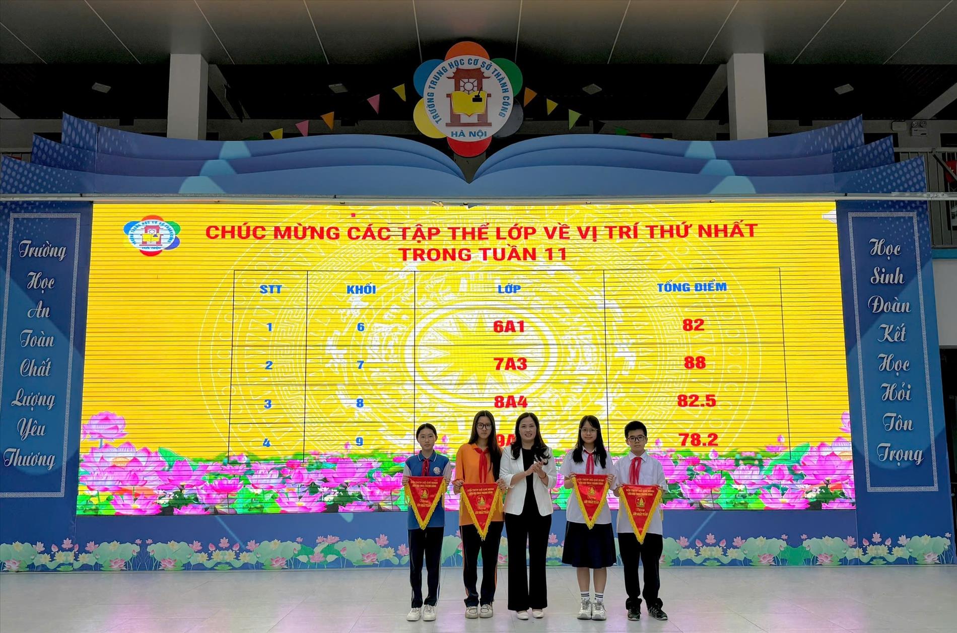 Hành trình đoàn kết và nỗ lực không ngừng của tập thể lớp 8A4