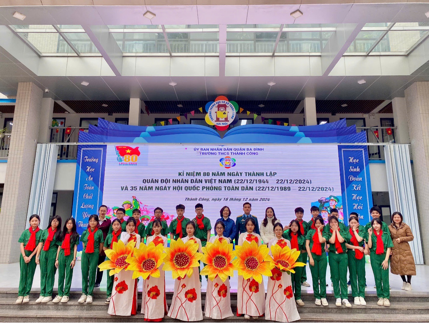 “Tiếp bước cha anh” – Chào mừng kỉ niệm 80 năm Ngày thành lập quân đội nhân dân Việt Nam 22/12/1944 – 22/12/2024