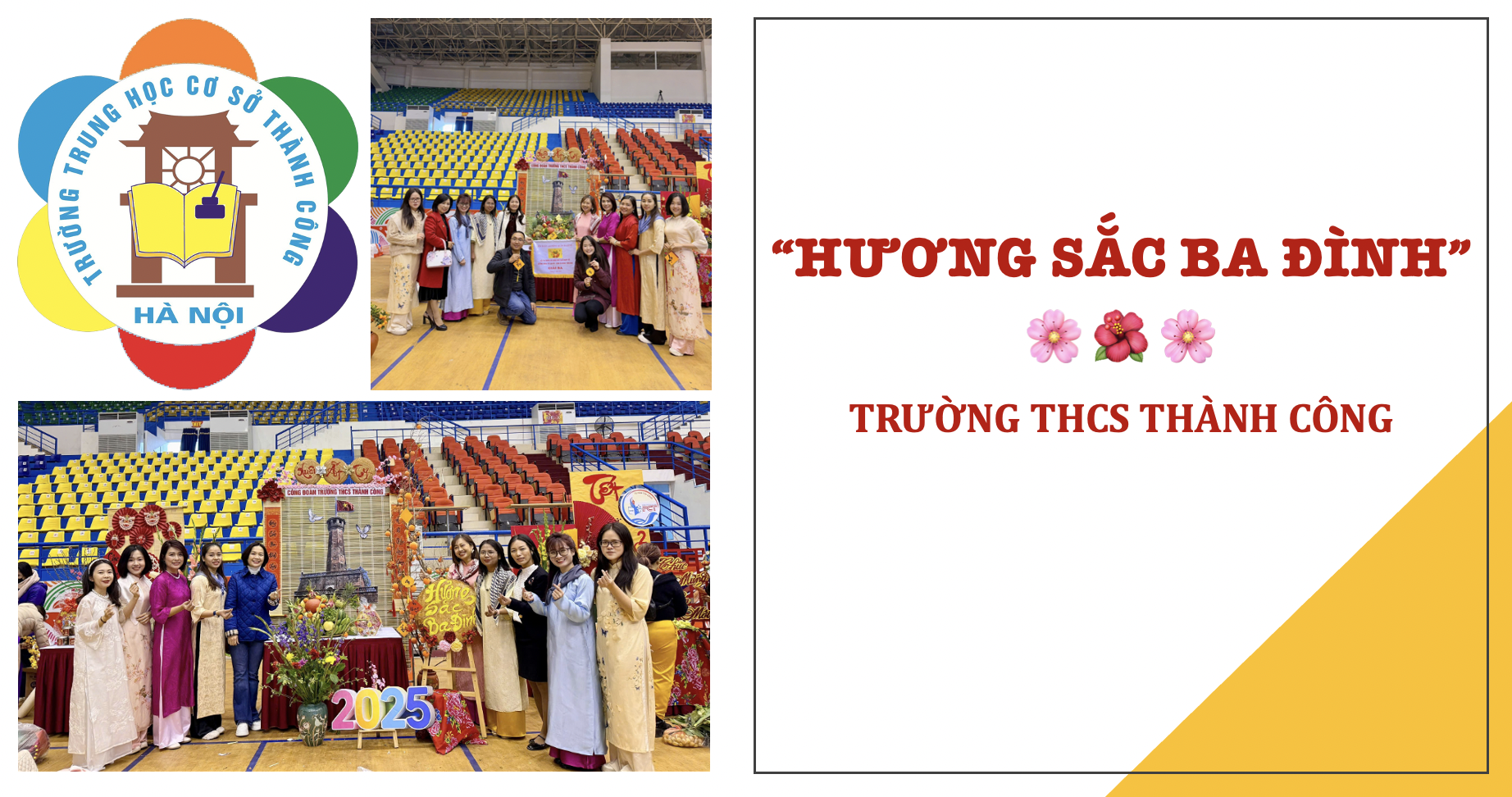 Trường THCS Thành Công ghi dấu ấn tại chương trình "Tết sum vầy - Xuân ơn Đảng" năm 2025