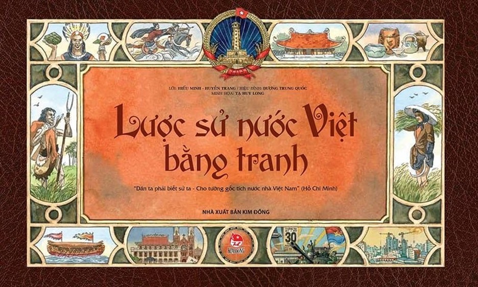 Giới thiệu sách tháng 1: "Lược sử nước Việt bằng tranh"- Cánh cửa sinh động khám phá lịch sử Việt Nam cho các bạn nhỏ