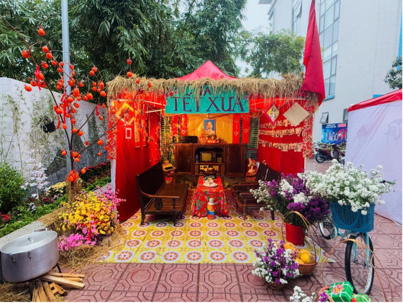 Chi đội 7A7 với “Tết xưa”