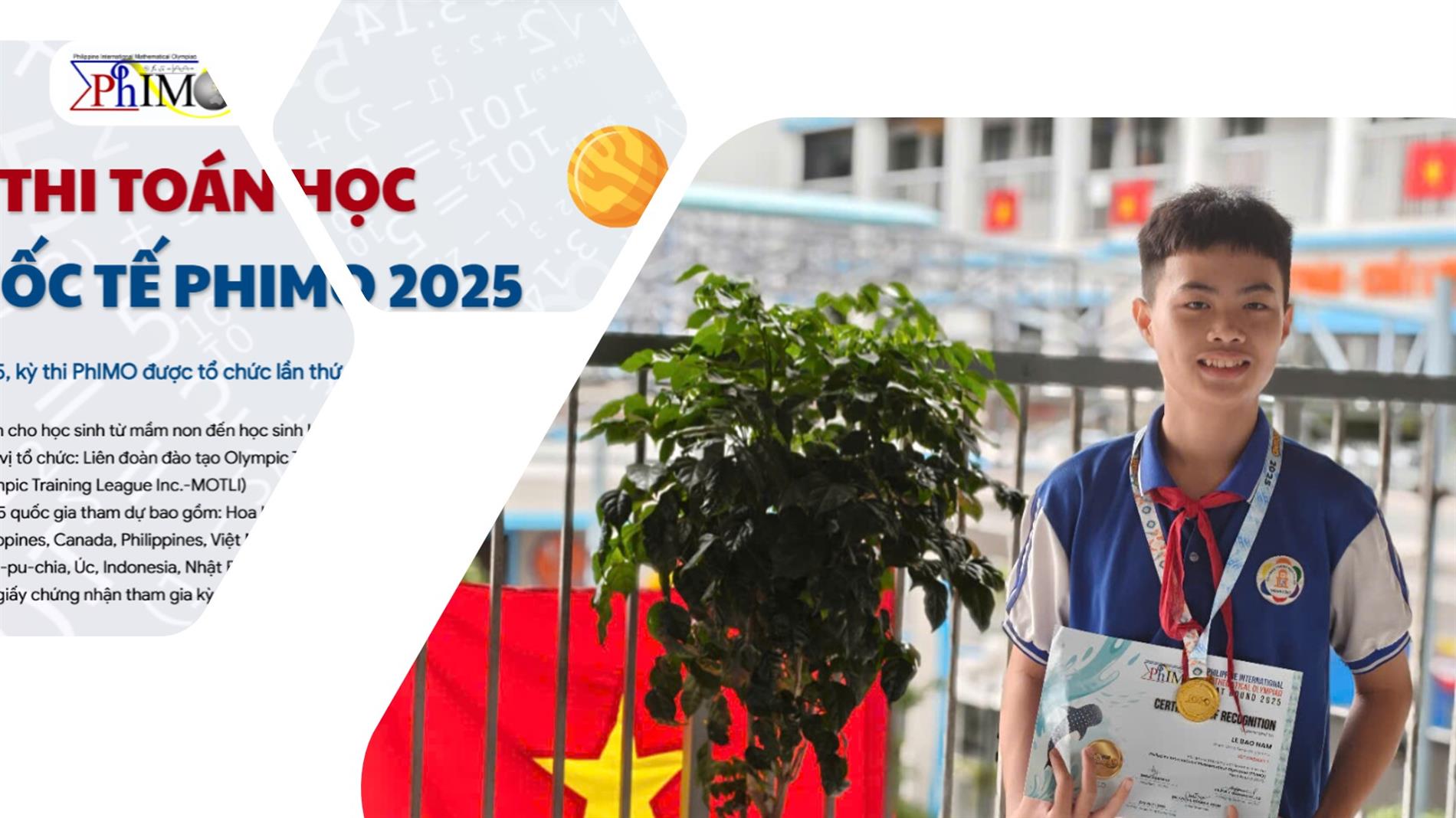 Lê Bảo Nam – Chiến thần của những giải thưởng Toán quốc tế