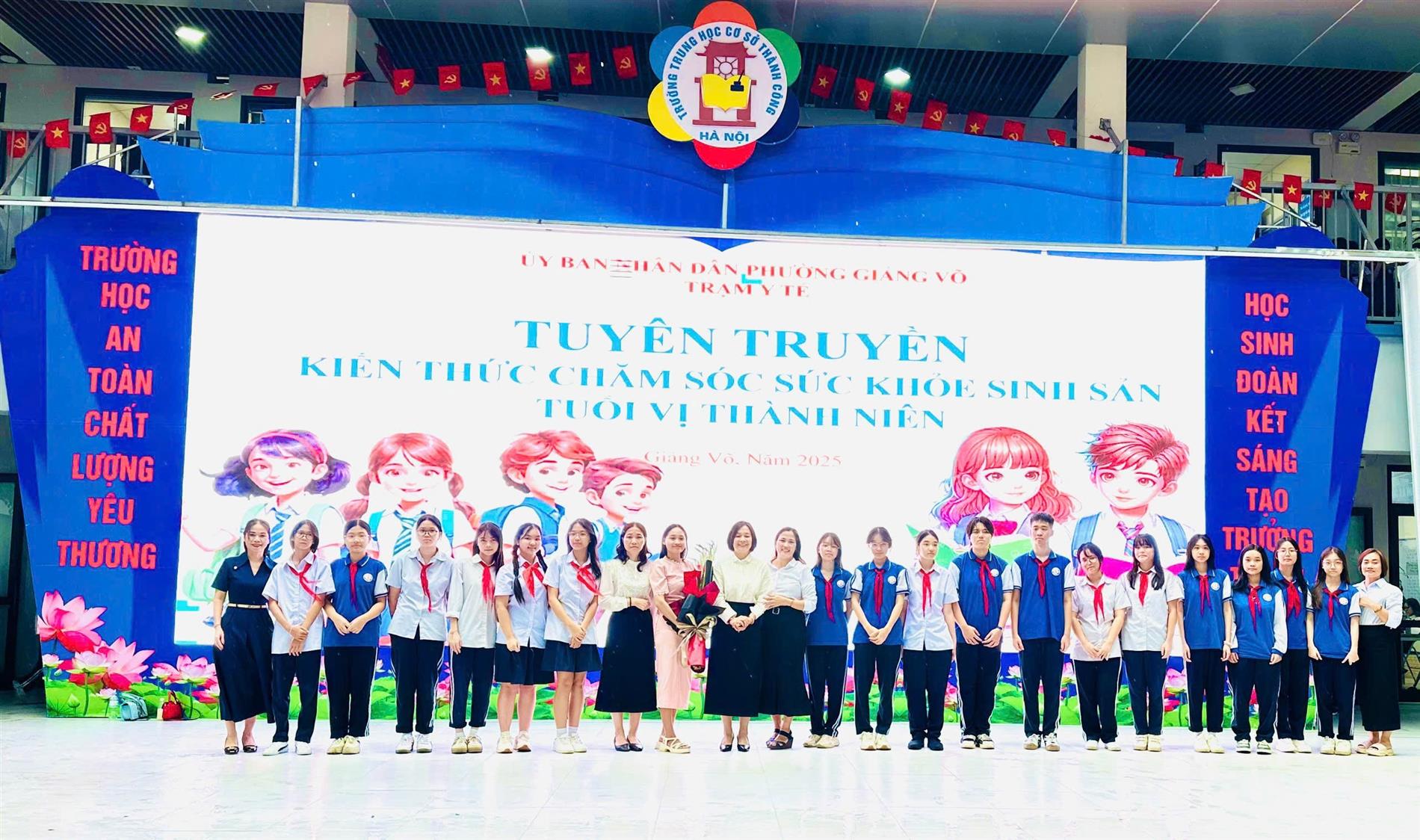 Chăm sóc sức khỏe sinh sản vị thành niên: Trang bị kiến thức, vun đắp tương lai