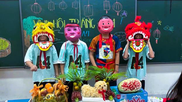 Lớp 7A4 với trung thu gắn kết!