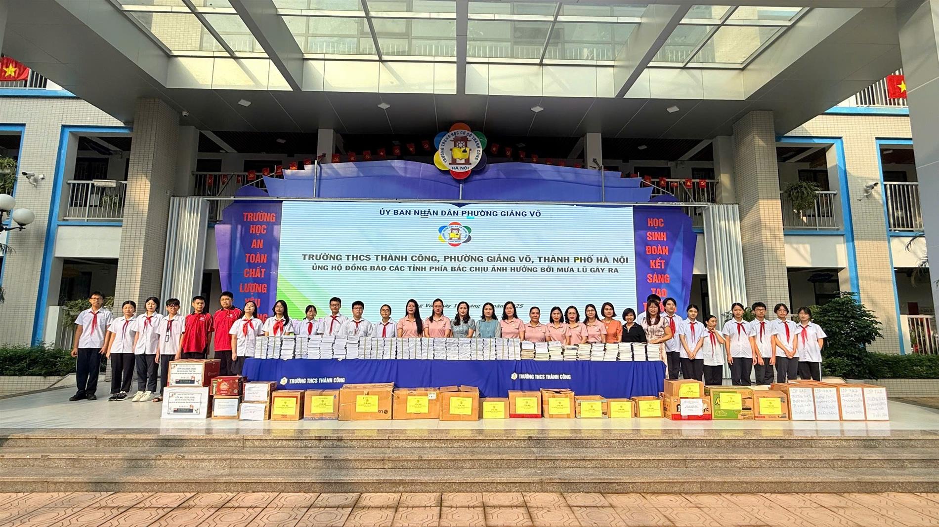 Hướng về vùng lũ – phát huy trách nhiệm và nhiệt huyết tuổi trẻ