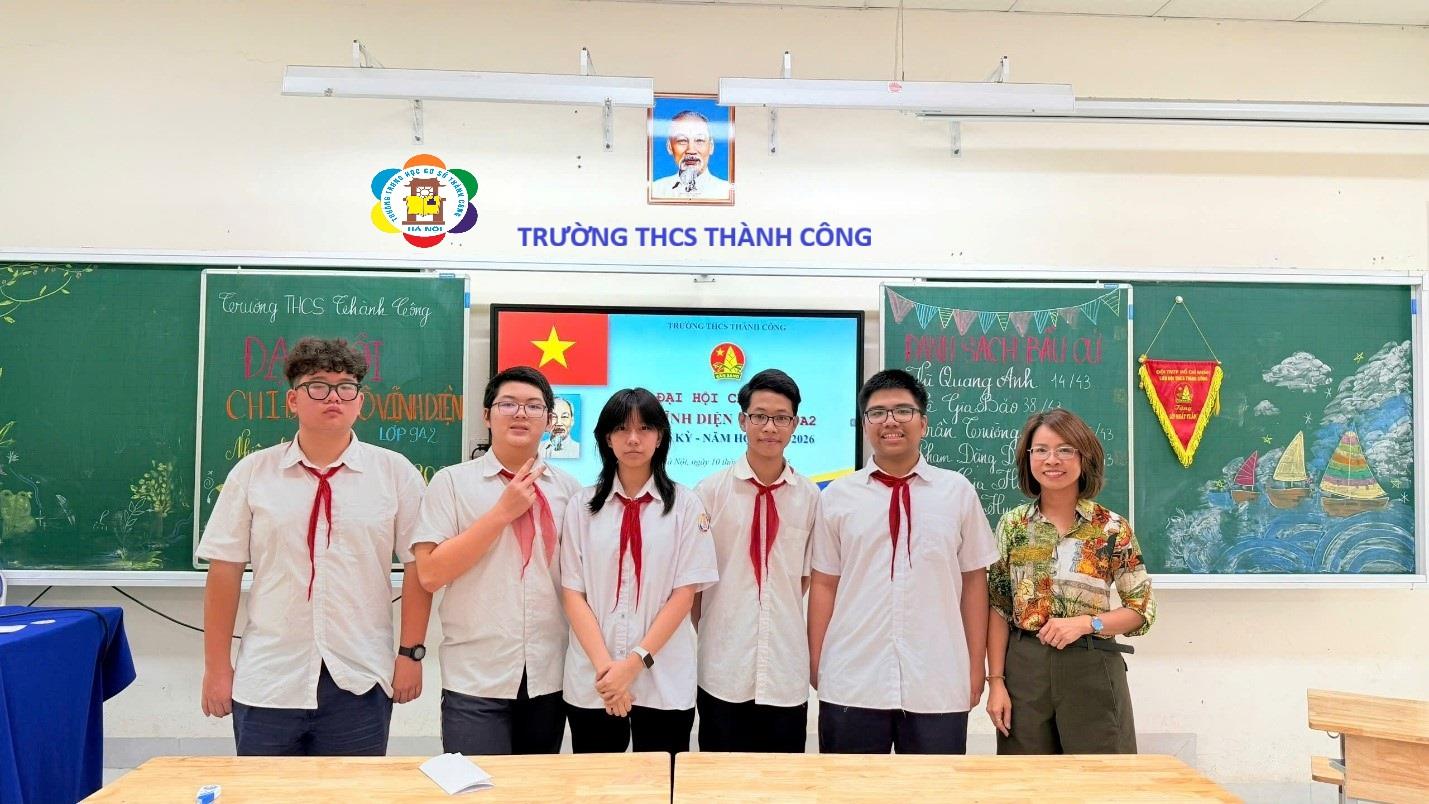 Đại hội Chi đội 9A2 – Khởi đầu cho một năm học bản lĩnh và tỏa sáng