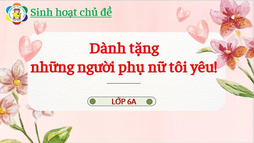 🌸 Mỗi việc làm nhỏ – Một đóa hoa yêu thương gửi tặng mẹ 🌸