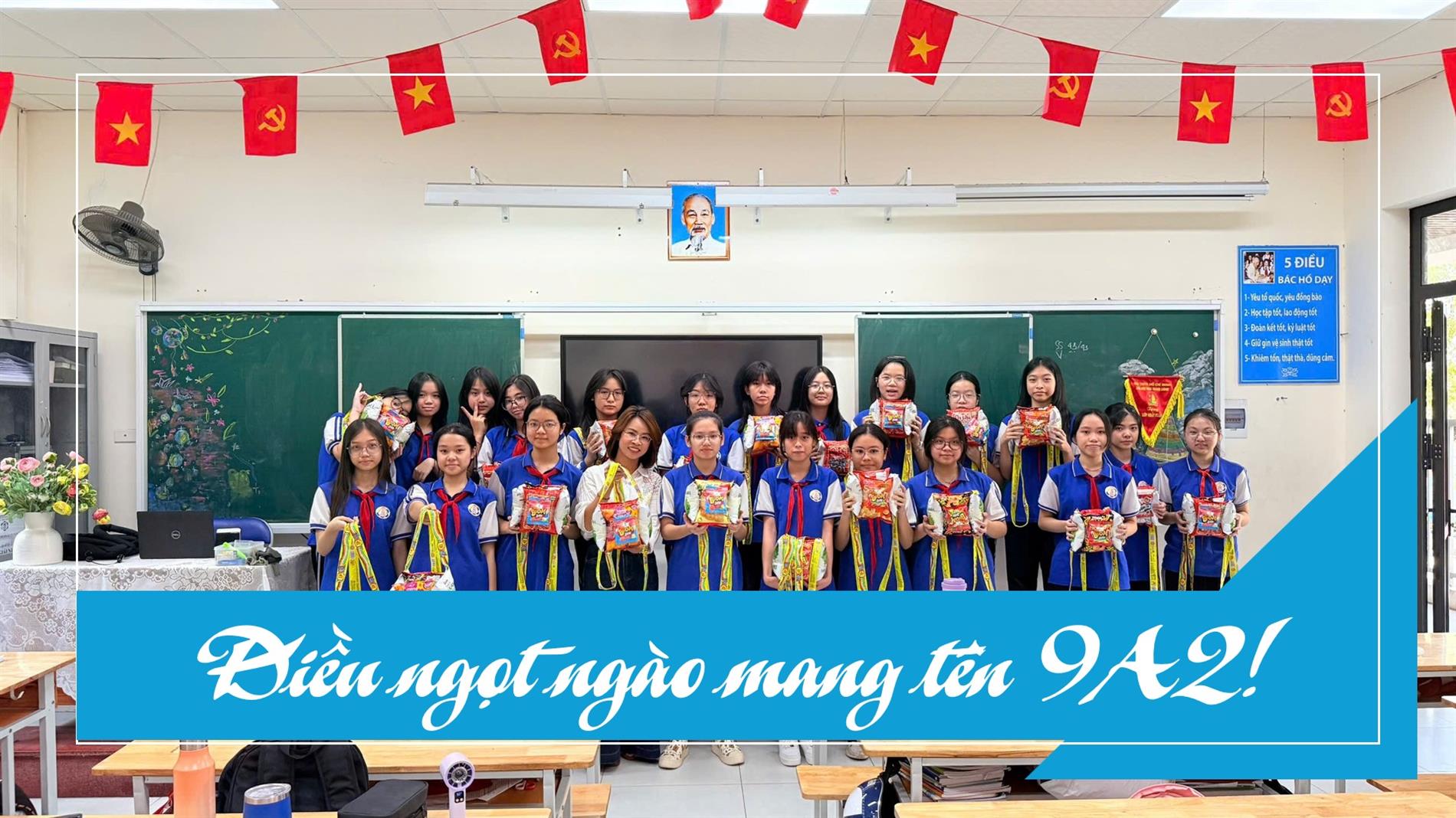 Nhiệm vụ tuyệt mật: Trao yêu thương 9A2 style!