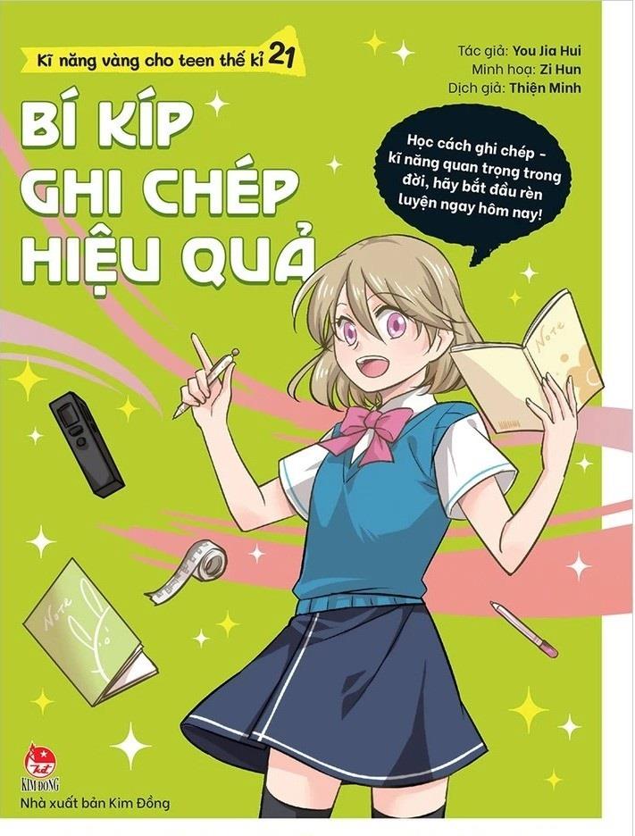 Giới thiệu sách tháng 10: Vở ghi thường hay khó báu kiến thức? Mở khoá “Bí kíp ghi chép hiệu quả”