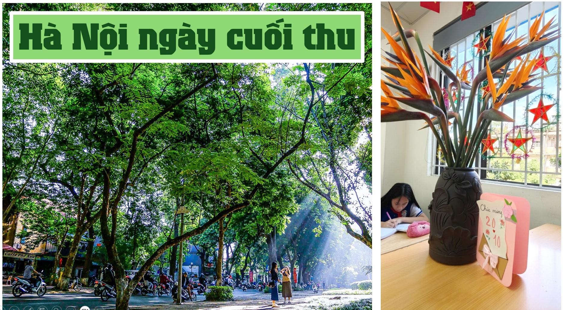 Hà Nội những ngày cuối thu!