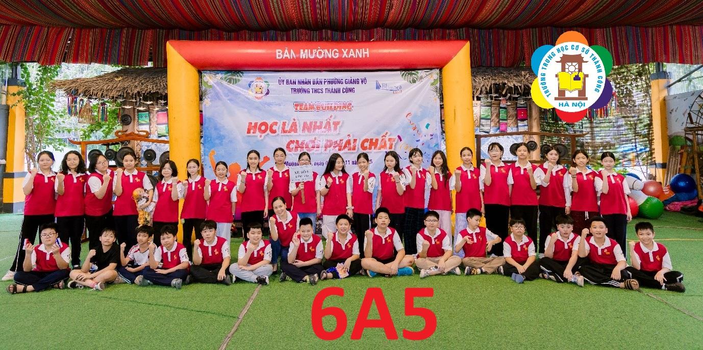 Ký ức xanh ngát: Các “chú ngựa con kute” của 6A5 khám phá Bản Mường Xanh!