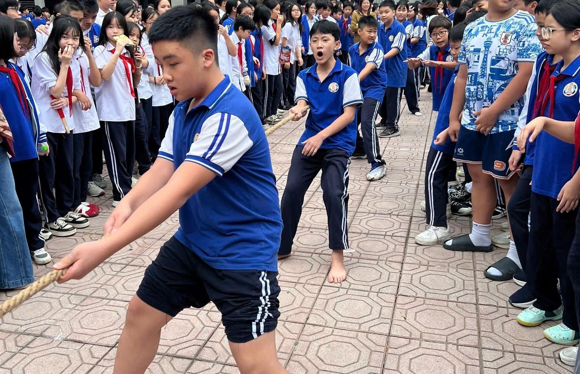 7A2 – Điểm nhấn trong sắc màu hội thi kéo co